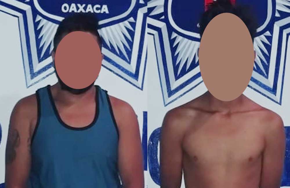 Detiene Policía Estatal a dos personas con estupefacientes en la Mixteca
