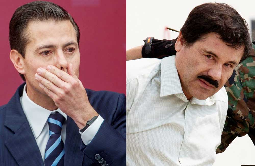‘El Chapo’ pagó 100 mdd a Enrique Peña Nieto, revela testigo