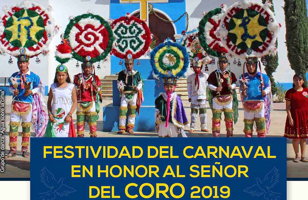Invita Santa María Atzompa a Carnaval en honor al Señor del Coro