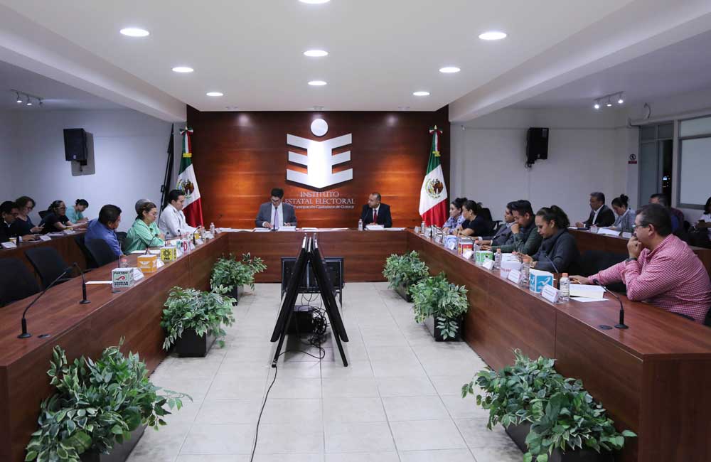 Califica IEEPCO elecciones 2019 en 6 municipios de sistemas normativos