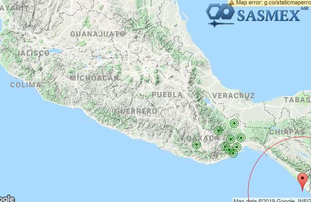 Sin daños por sismo 6.5 con percepción en Oaxaca