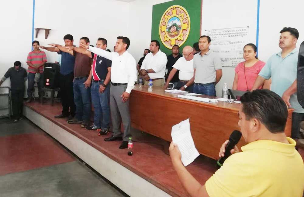 En paz elige Donají a su Agente municipal para el periodo 2019-2022