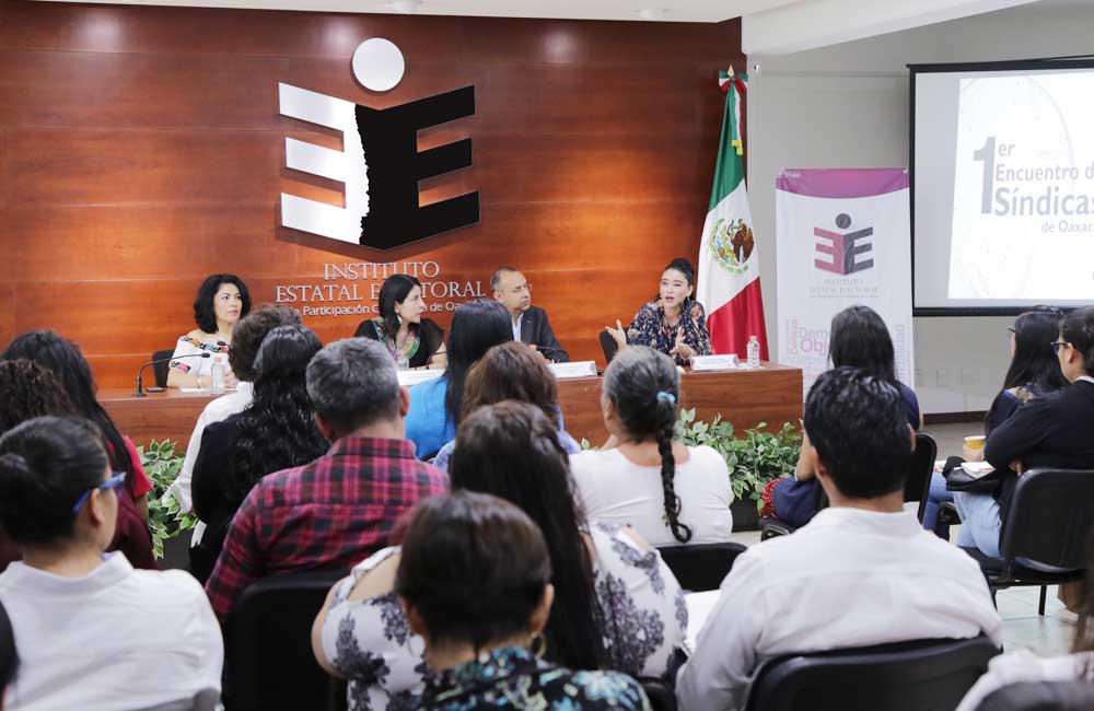 Realizan en IEEPCO primer ‘Encuentro de Síndicas municipales de Oaxaca’