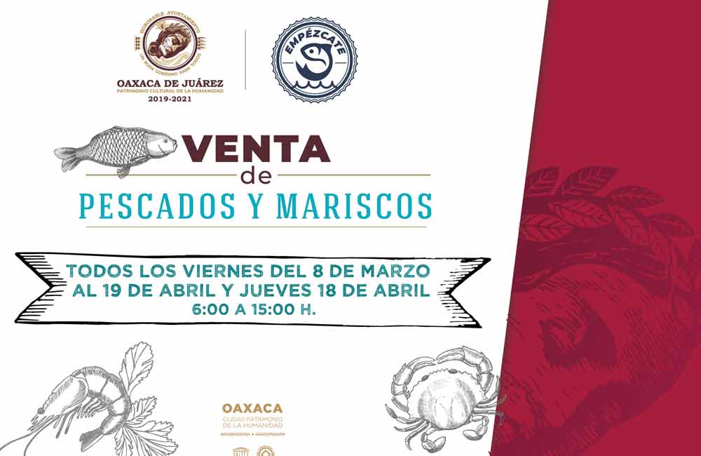 Anuncia Ayto citadino venta de pescados y mariscos a precios accesibles