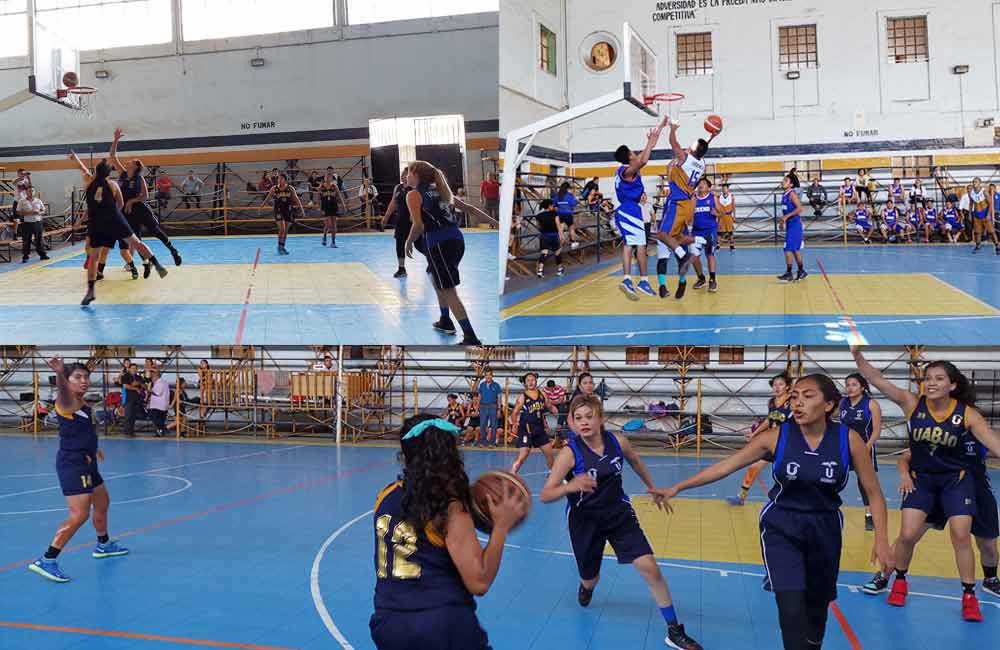 Con triunfos inician equipos de basquetbol femenil y varonil de UABJO