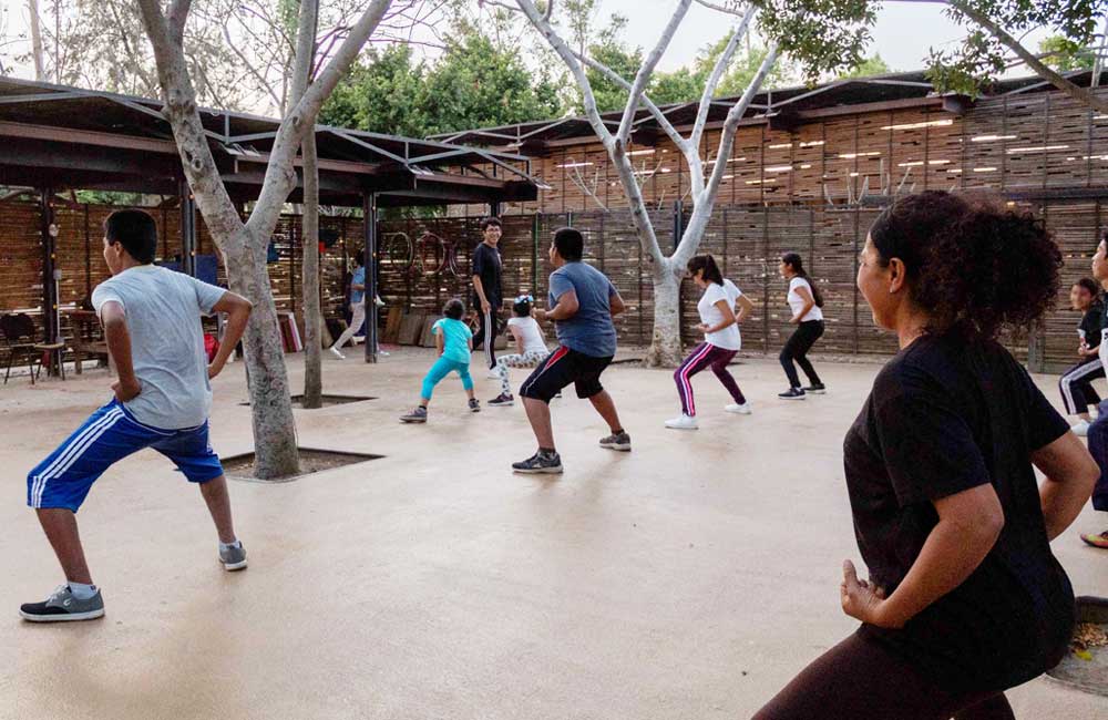 Clases gratuitas de Kung Fu en Parque Ciudad de las Canteras