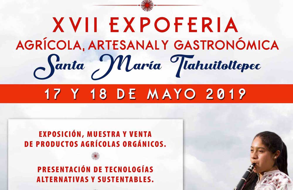 Invitan a la Expo feria en Santa María Tlahuitoltepec, Sierra Norte