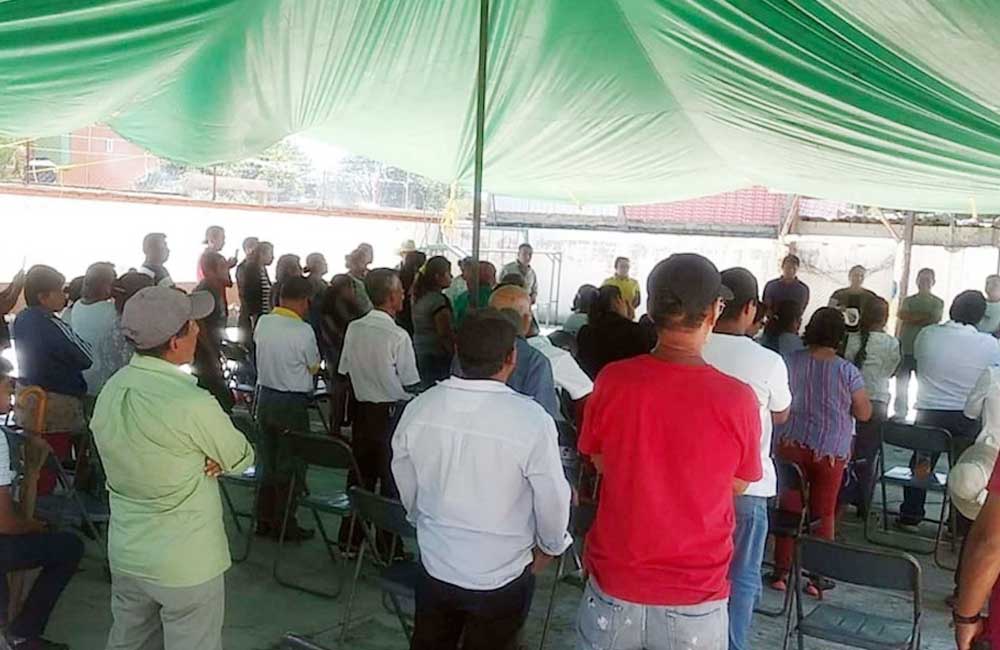 Habitantes de La Paz, Xoxocotlán, exigen destitución de su presidente de Colonia
