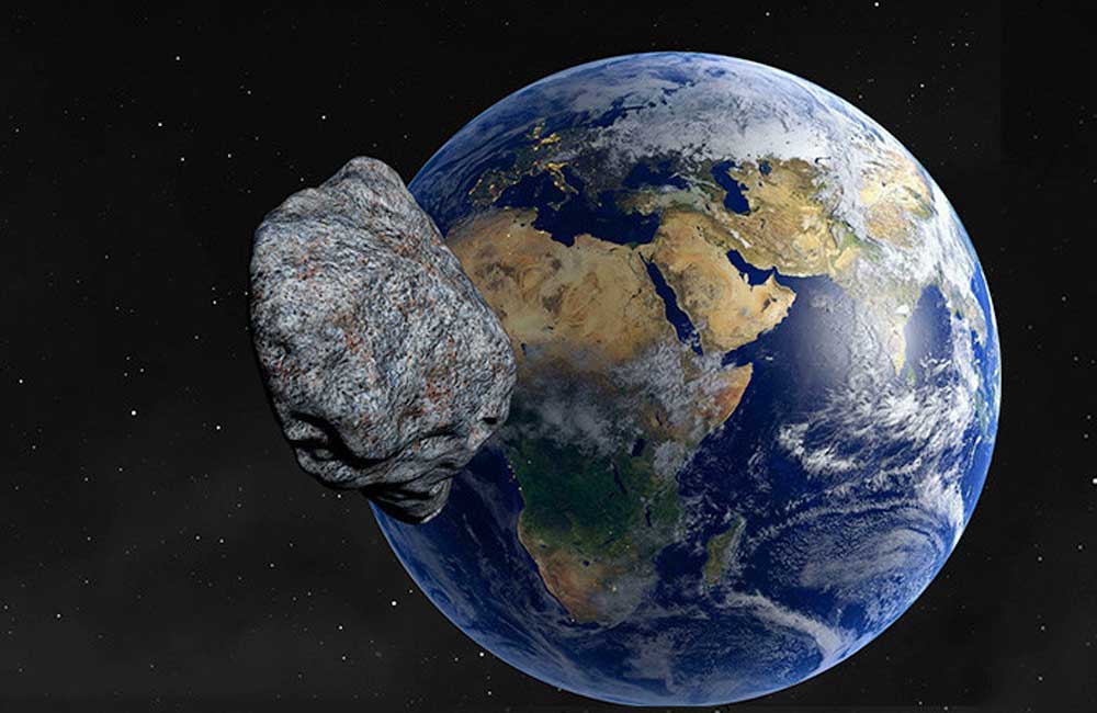 Enorme asteroide pasa entre la Tierra y la Luna y los astrónomos casi ni lo notaron