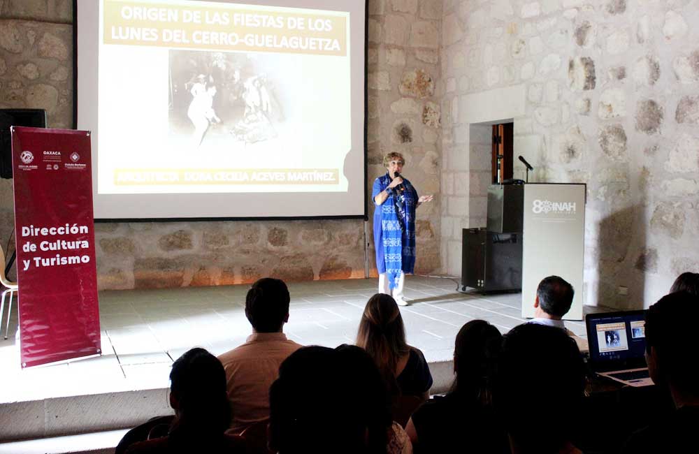 Comparte Dora Cecilia Aceves su visión del origen de la Guelaguetza