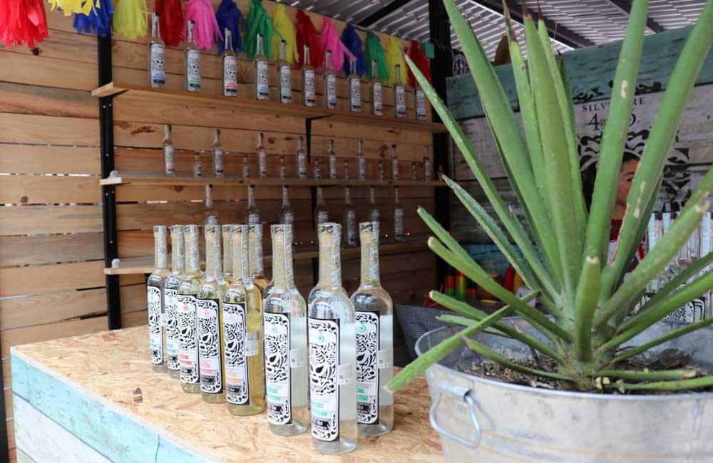 Instalan alcoholímetro voluntario al exterior de la Feria del Mezcal