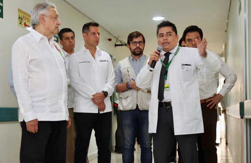 Reconstruirá Oaxaca el Sistema de Salud con López Obrador: Murat