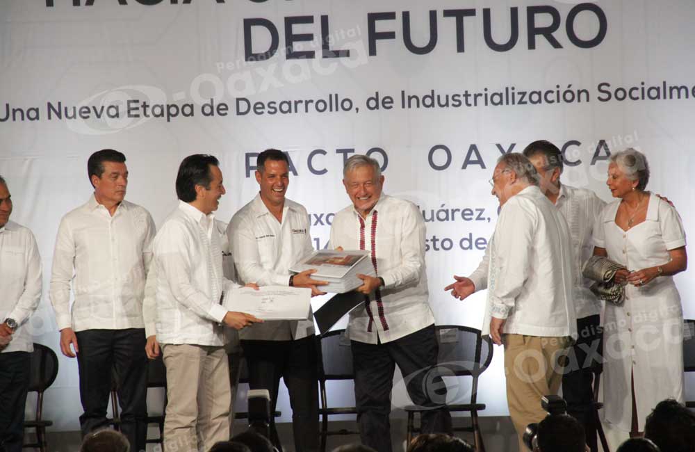 Acuerdan que ‘Pacto Oaxaca’ sea motor para el desarrollo del Sur-Sureste de México