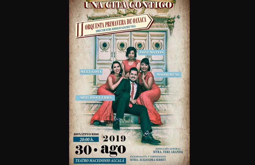 Este viernes 30, la Orquesta Primavera tiene “Una cita contigo” en Oaxaca