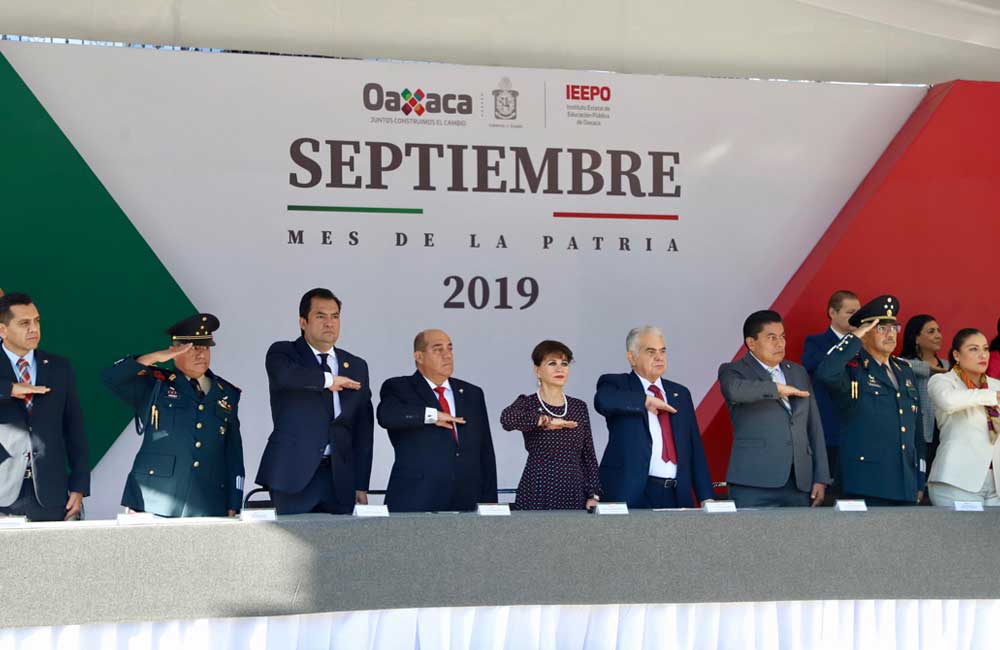 Inicia gobierno estatal actividades de ‘Septiembre, mes de la Patria 2019’