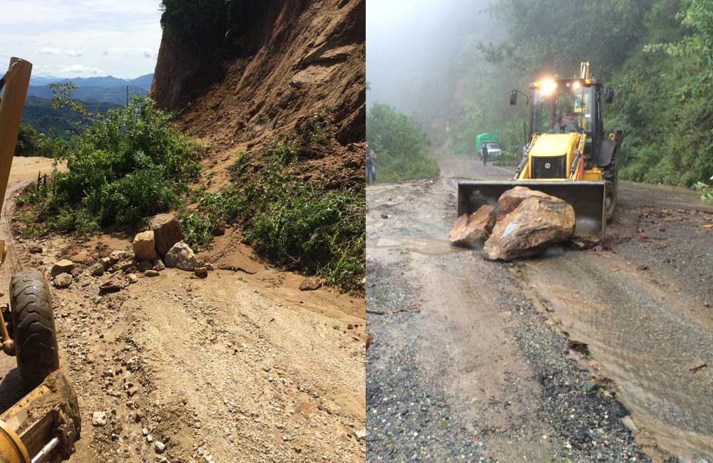 Afectó la tormenta ‘Narda’ 118 tramos de carreteras en Oaxaca: CAO