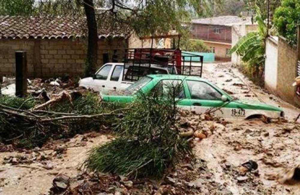 Reconoce gobierno federal ’emergencia’ en 12 municipios de Oaxaca por ciclón 17-E