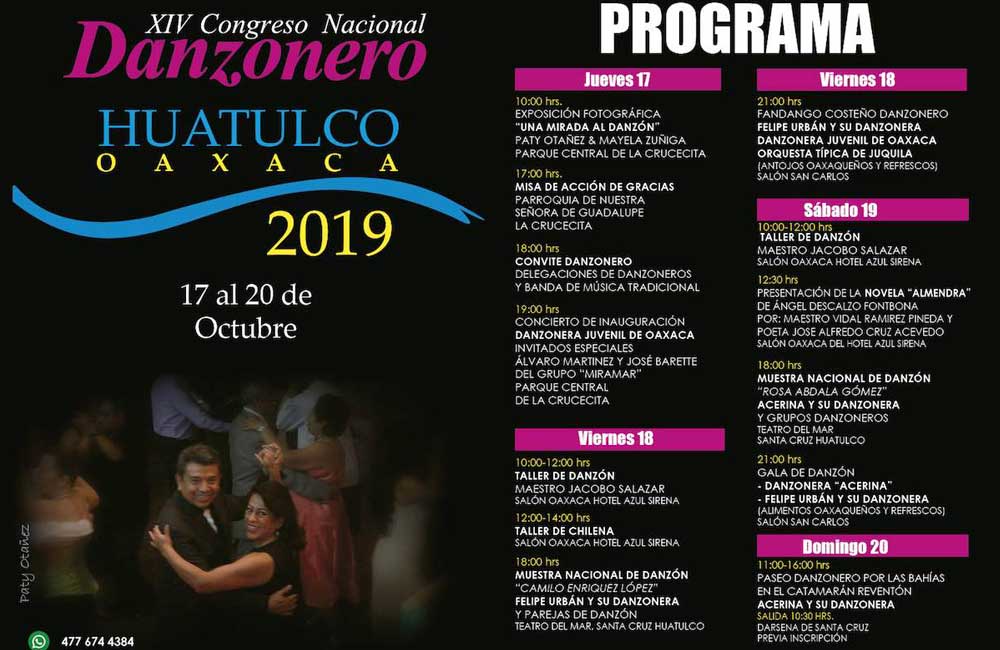 Invitan al Congreso Nacional Danzonero 2019 en Bahías de Huatulco