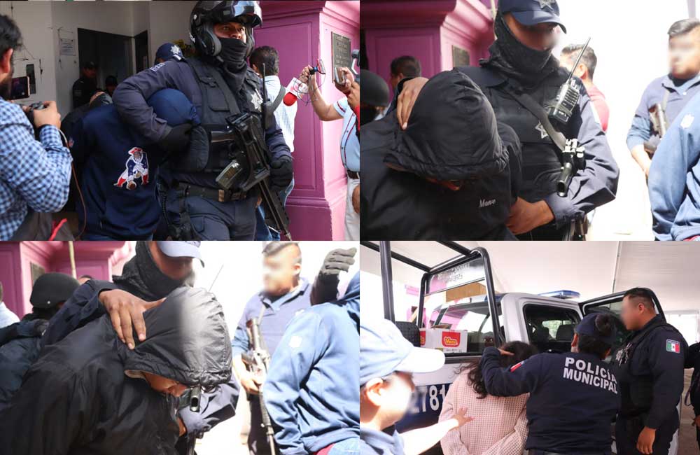 Detiene policía de Sta Lucía del Camino a banda dedicada al robo de motocicletas y extorsión