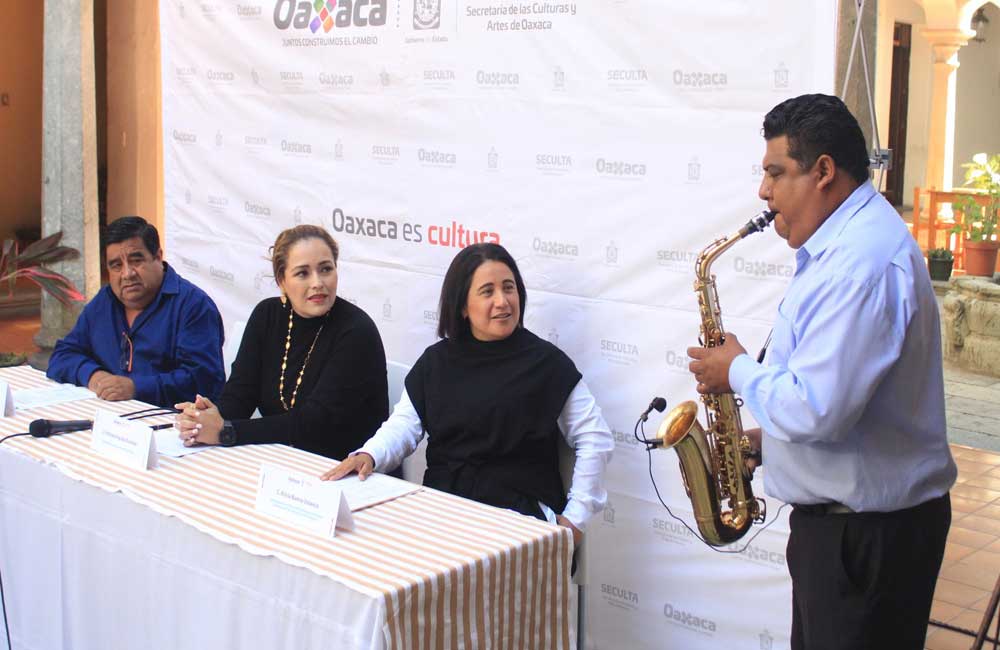 Organizan diversas actividades por el ‘Día del Músico’ en Oaxaca