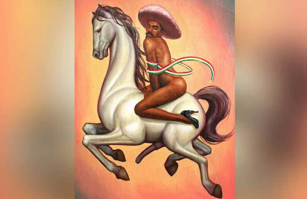 ‘El arte debe representar otras masculinidades’, dice autor de Zapata desnudo