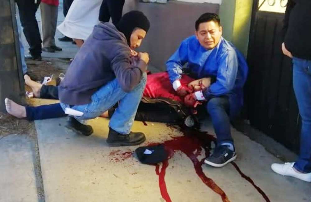 Asalto sangriento en la Colonia Figueroa; asesinan al cirujano dentista Enrique Díaz