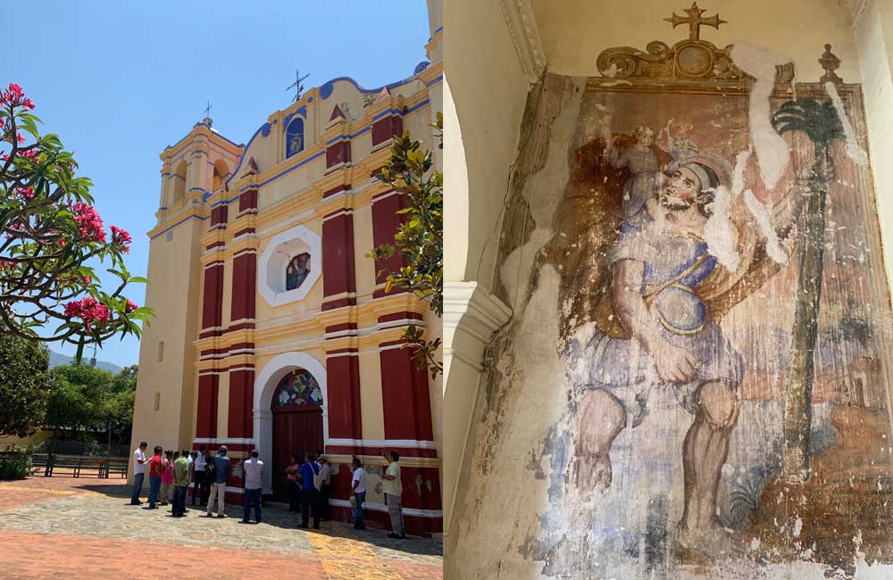 Restauran el templo de San Andrés Huayapam con recursos del Fonden