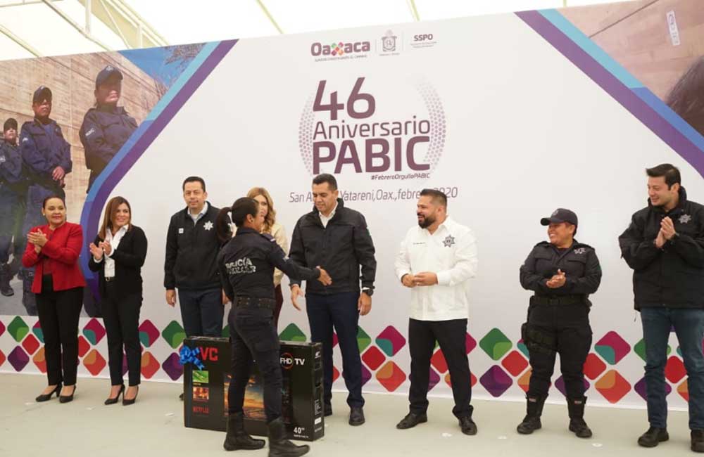 Conmemora la PABIC 46 años de servir con lealtad y valor a Oaxaca