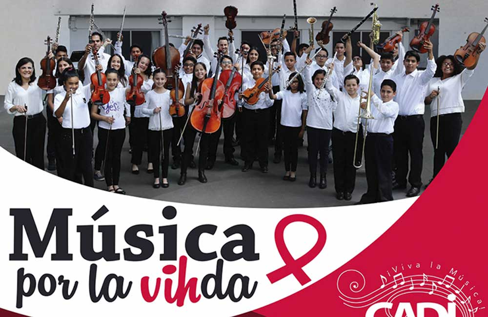 Invitan al concierto ‘Música por la VIHda’ en beneficio de personas con VIH