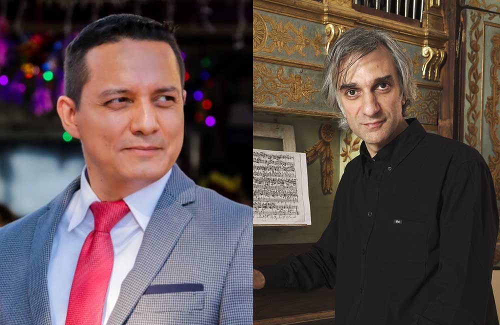 El organista João Vaz y la voz de Felipe Espinosa deleitarán en la Catedral de Oaxaca