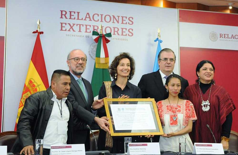 Recibe México de UNESCO Certificado de la Talavera como Patrimonio de la Humanidad