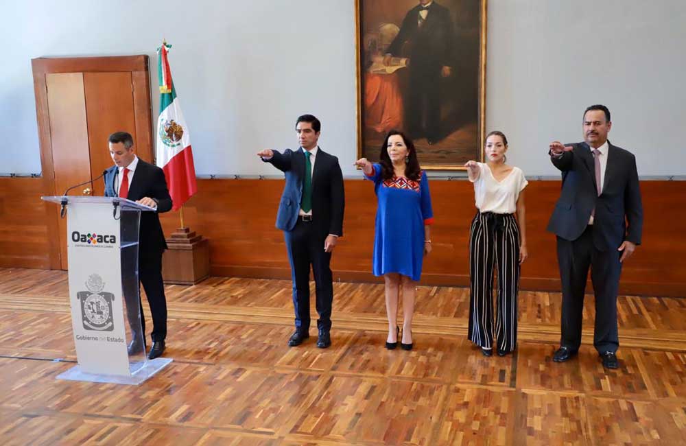 Cuatro nuevos cambios y enroques en el gabinete de Alejandro Murat