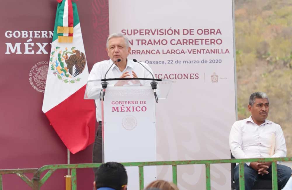 La autopista Oaxaca-Costa será entregada el 21 de marzo del 2022: AMLO