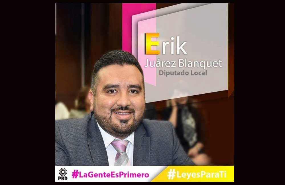 Asesinan al diputado Erik Juárez Blanquet, del PRD, en Morelia, Michoacán