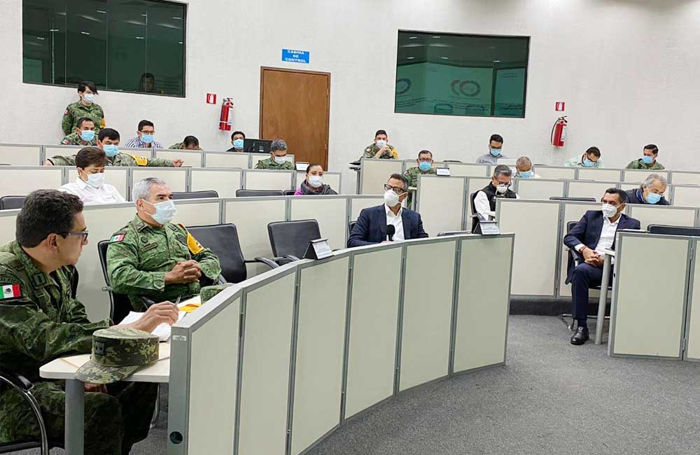 Gobierno estatal y Fuerzas Armadas suman esfuerzos con Plan DN-III para atender Covid-19