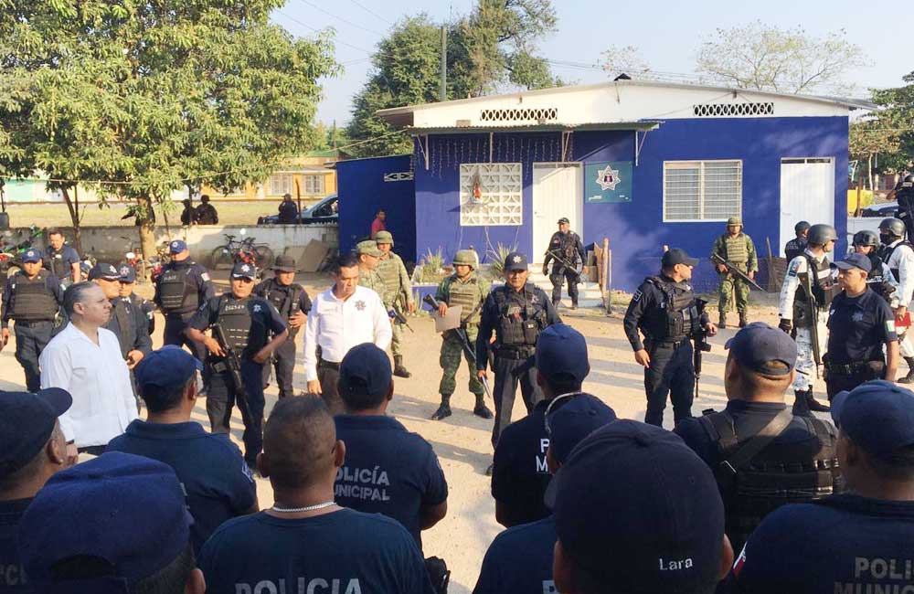 Reinstaló SSPO Comandancia de la Policía Estatal en Loma Bonita