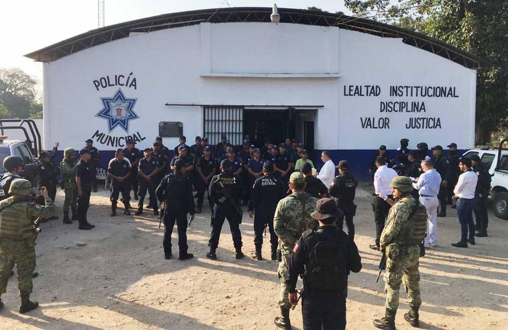 Asume SSPO la coordinación de policías Municipal y Vial de Loma Bonita
