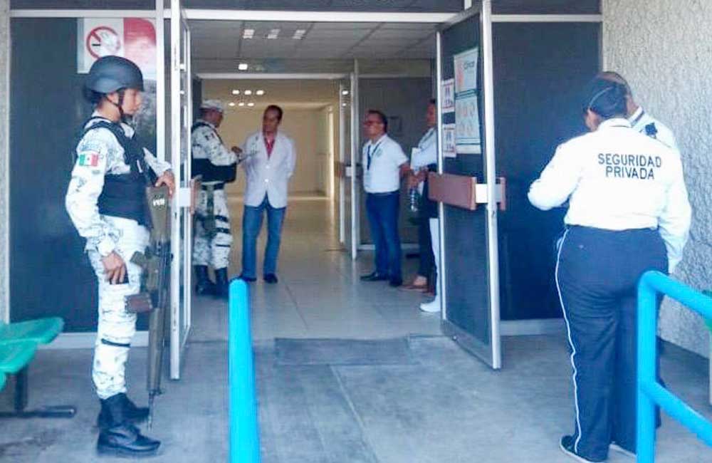 Se despliega la Guardia Nacional para dar seguridad en 184 hospitales del IMSS