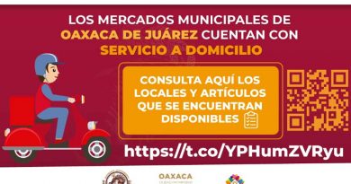 Ofrecen mercados de CdOax servicio a domicilio durante la contingencia Ofrecen mercados de CdOax servicio a domicilio durante la contingencia
