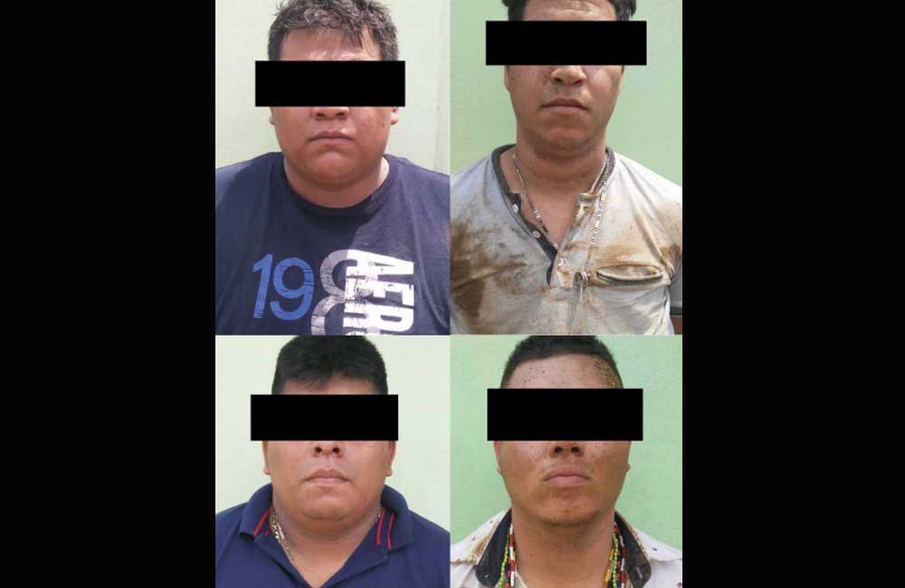 Detiene la policía a 4 secuestradores en la Colonia López Mateos de Tuxtepec