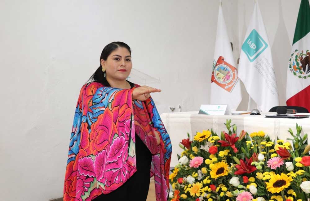 María Antonieta Velásquez Chagoya es la nueva Presidenta del IAIPO