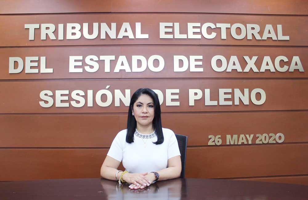 Mtra. Elizabeth Bautista Velasco, nueva Magistrada Presidenta del TEEO