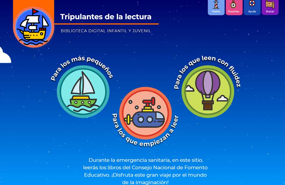 Invita IEEPO a consultar la biblioteca digital infantil ‘Tripulantes de la lectura’