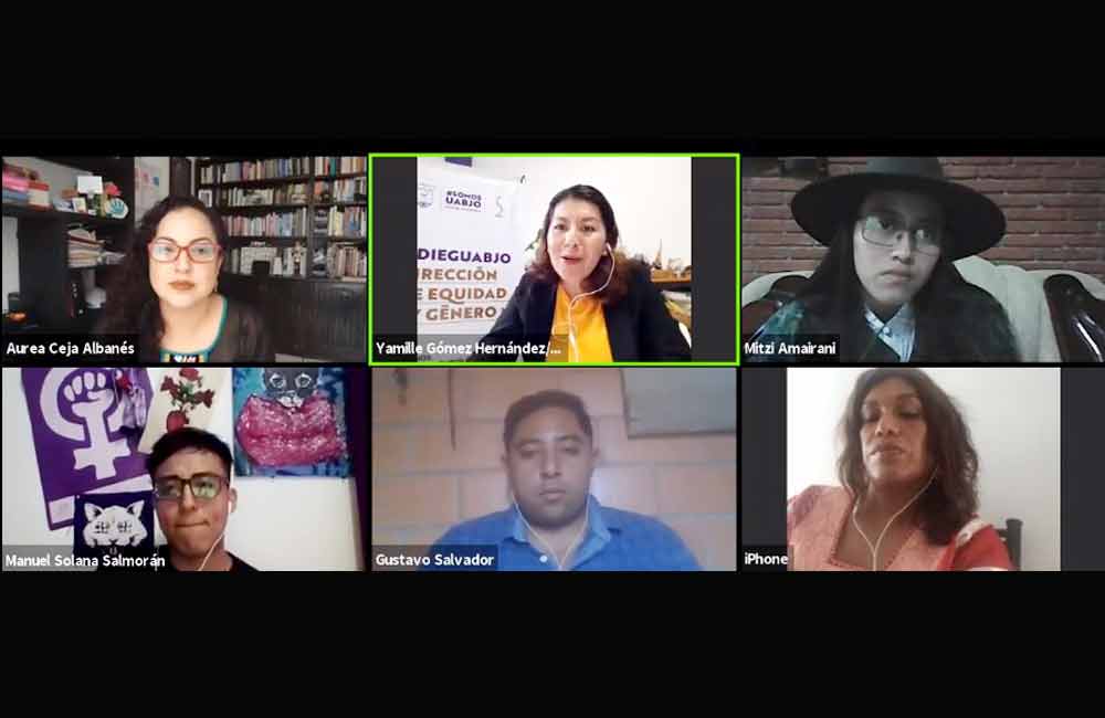 Conversatorio virtual sobre diversidad sexual en la UABJO