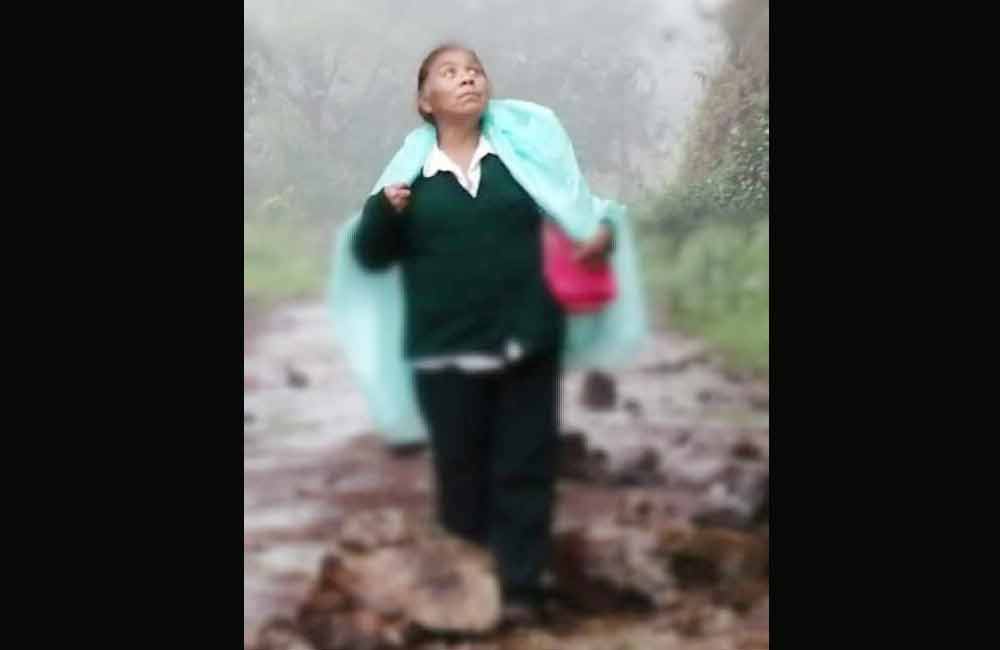 Enfermera jubilada del IMSS caminó a Sierra Sur para ayudar tras el sismo