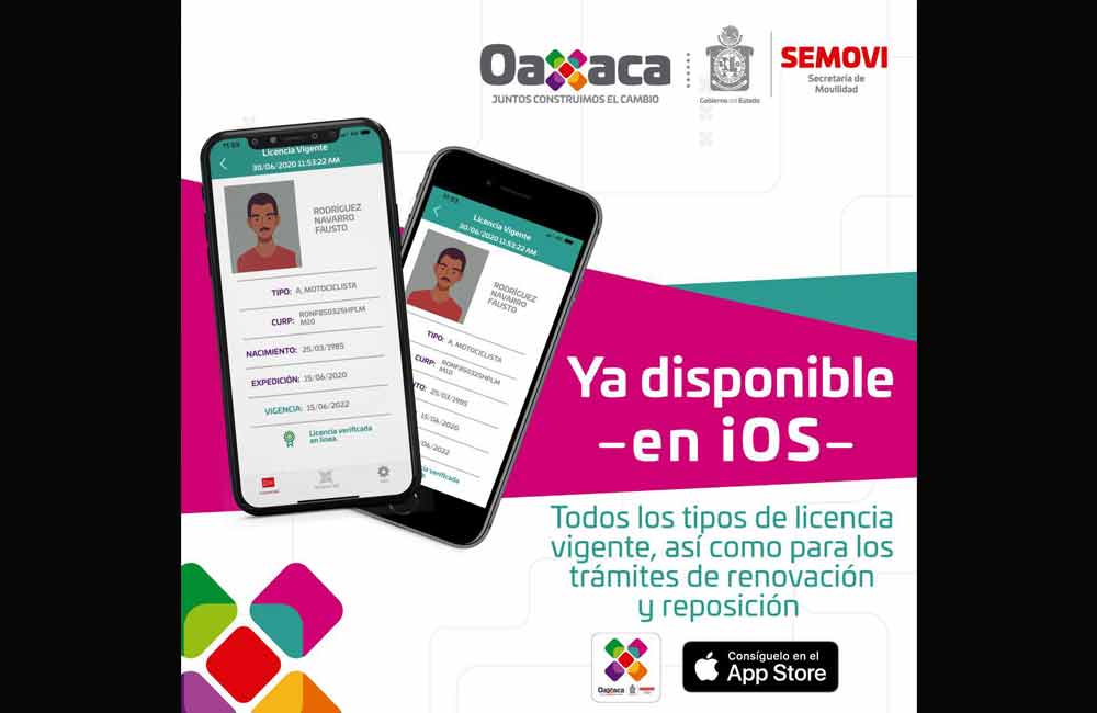 Oaxaca, segundo estado del país en contar con licencias digitales