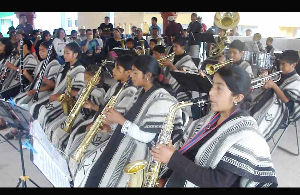 Inicia reconocimiento oficial a las escuelas indígenas de música