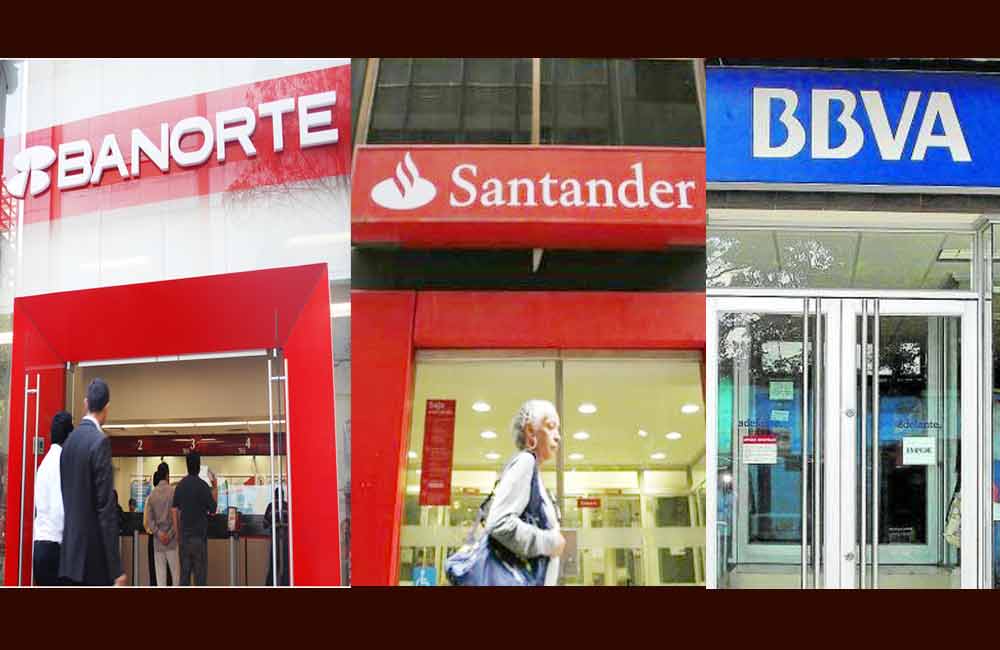Banorte, Santander y BBVA sucumben ante múltiples fraudes