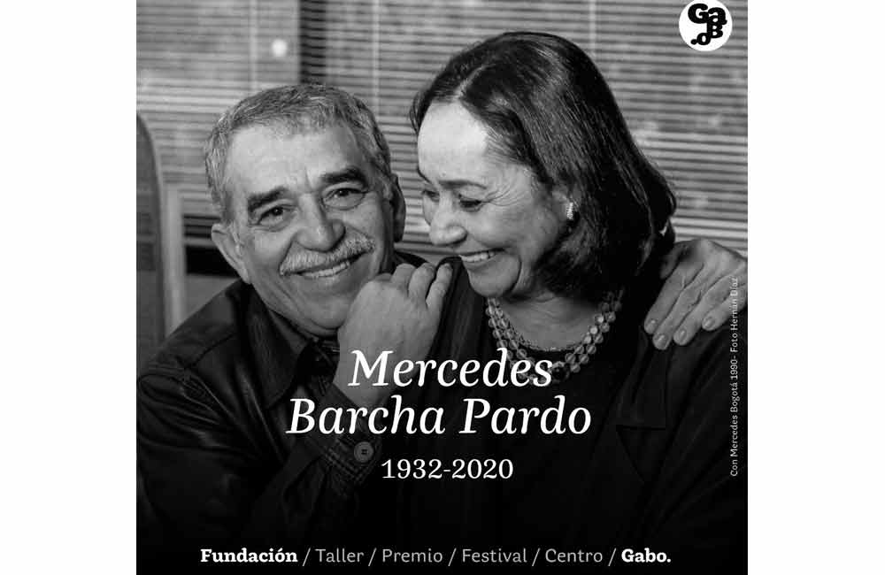Murió Mercedes Barcha, la imprescindible compañera de Gabriel García Márquez