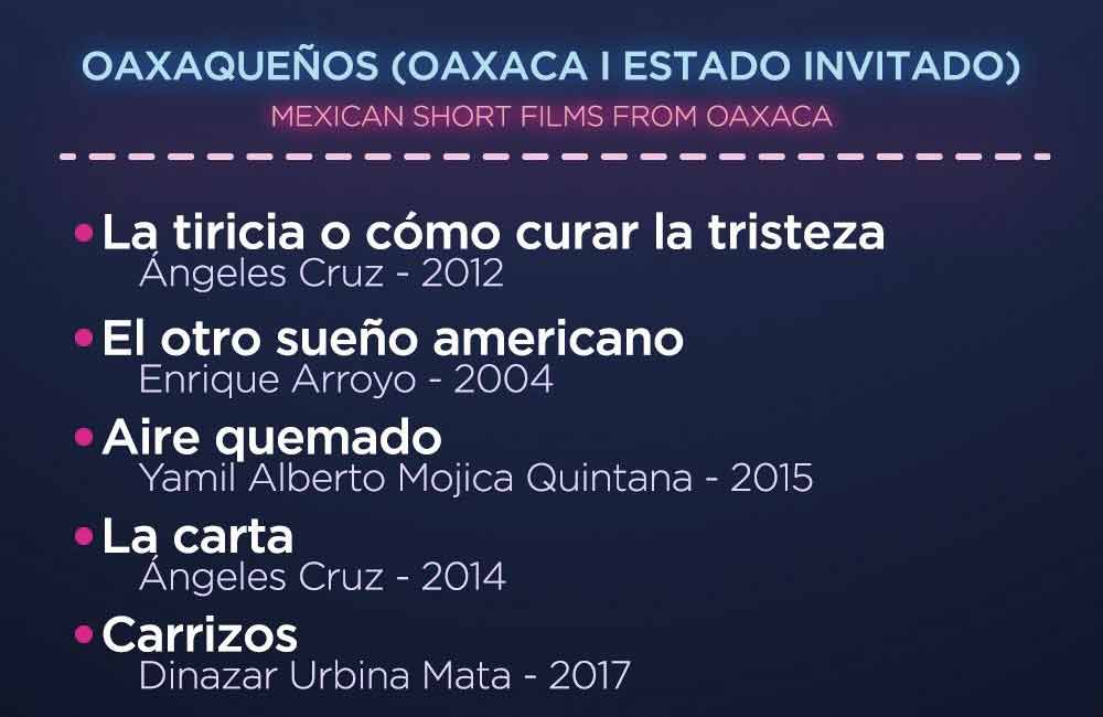 Participarán 5 cineastas oaxaqueños en el Festival Shorts México